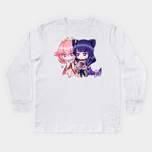 Copia de Chibi KaeLuc Kids Long Sleeve T-Shirt